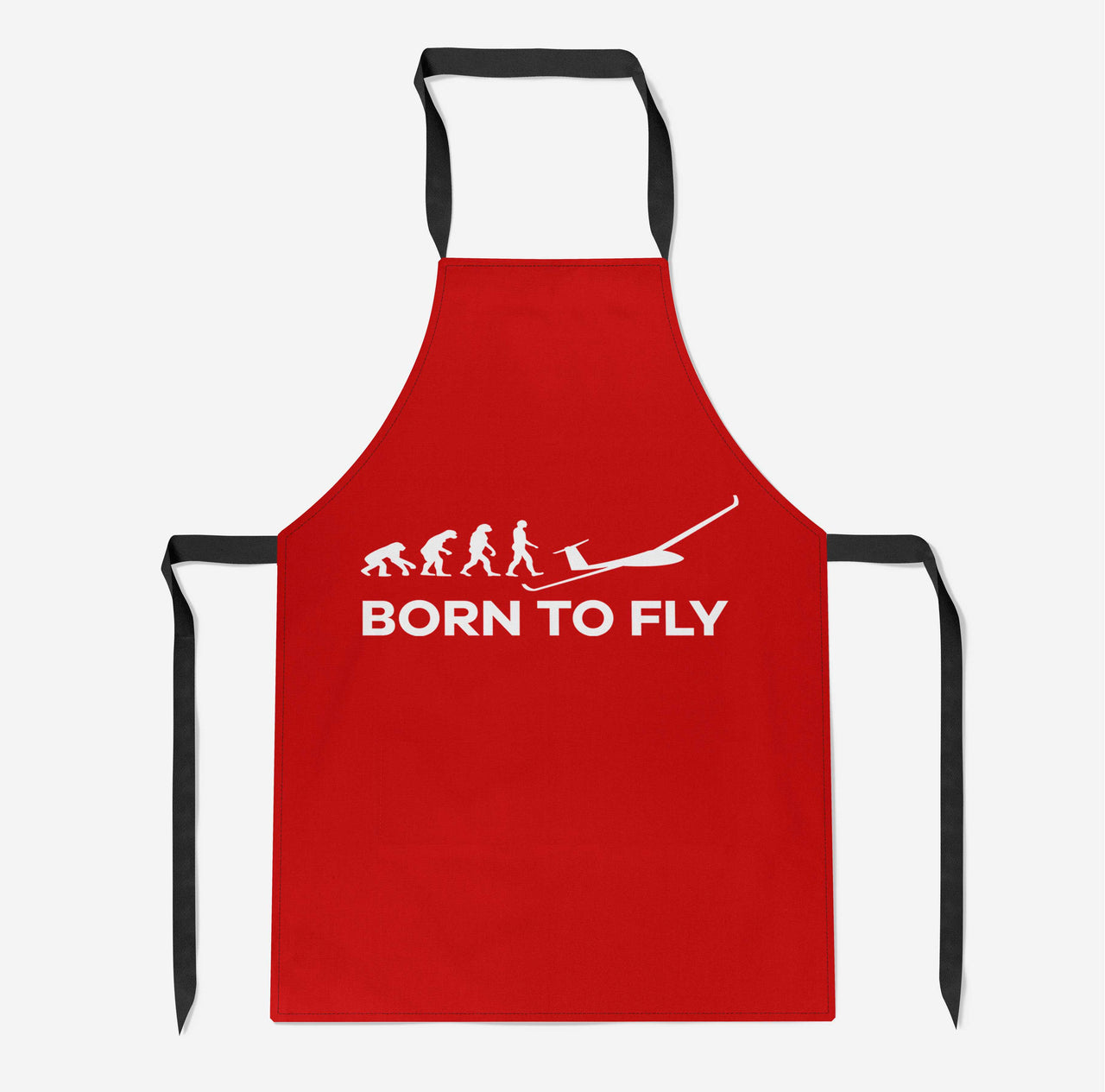 Born To Fly Glider Designed Kitchen Aprons