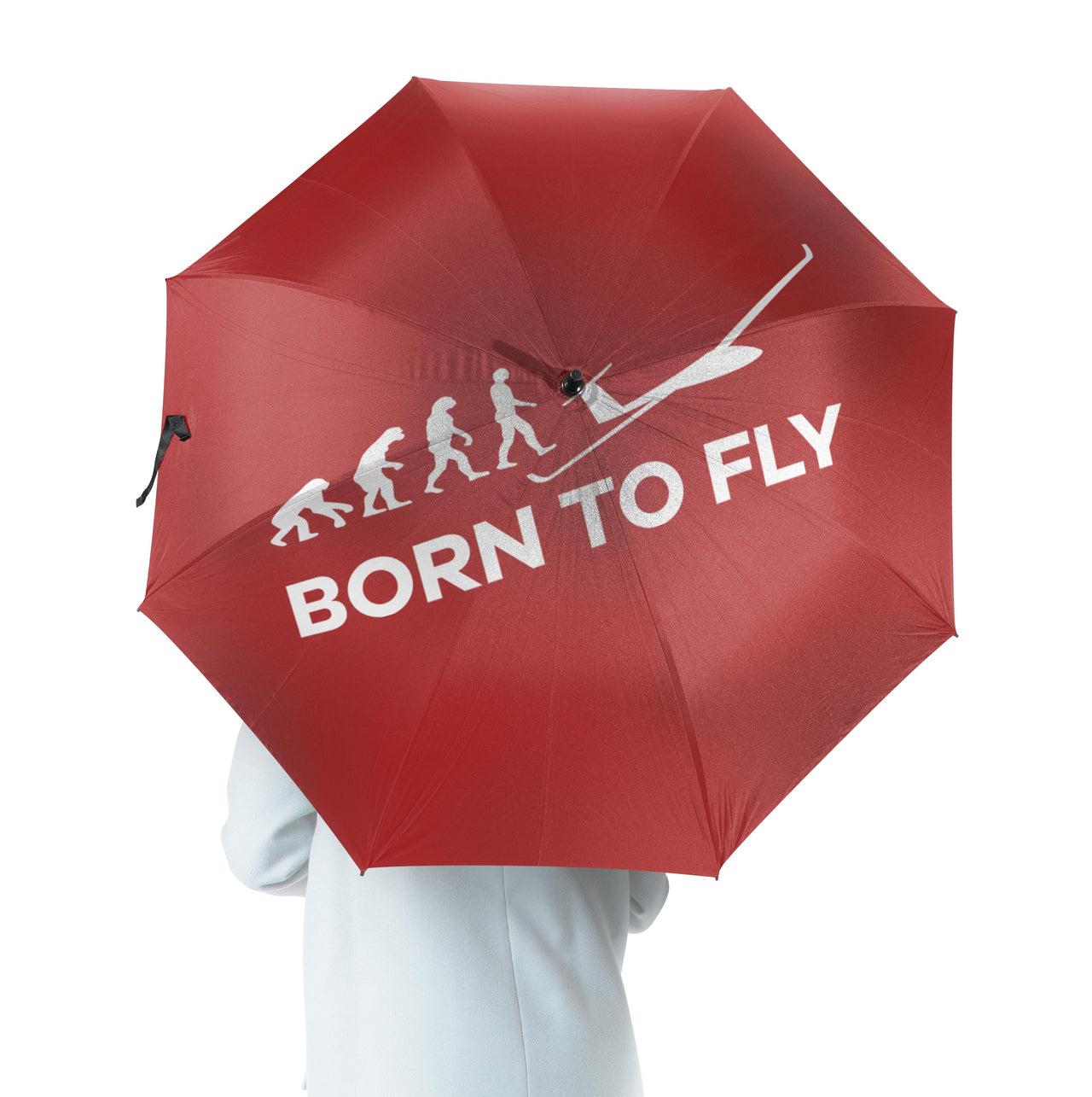 Born To Fly Glider Designed Umbrella