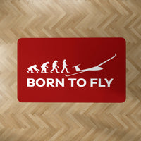 Thumbnail for Born To Fly Glider Designed Carpet & Floor Mats