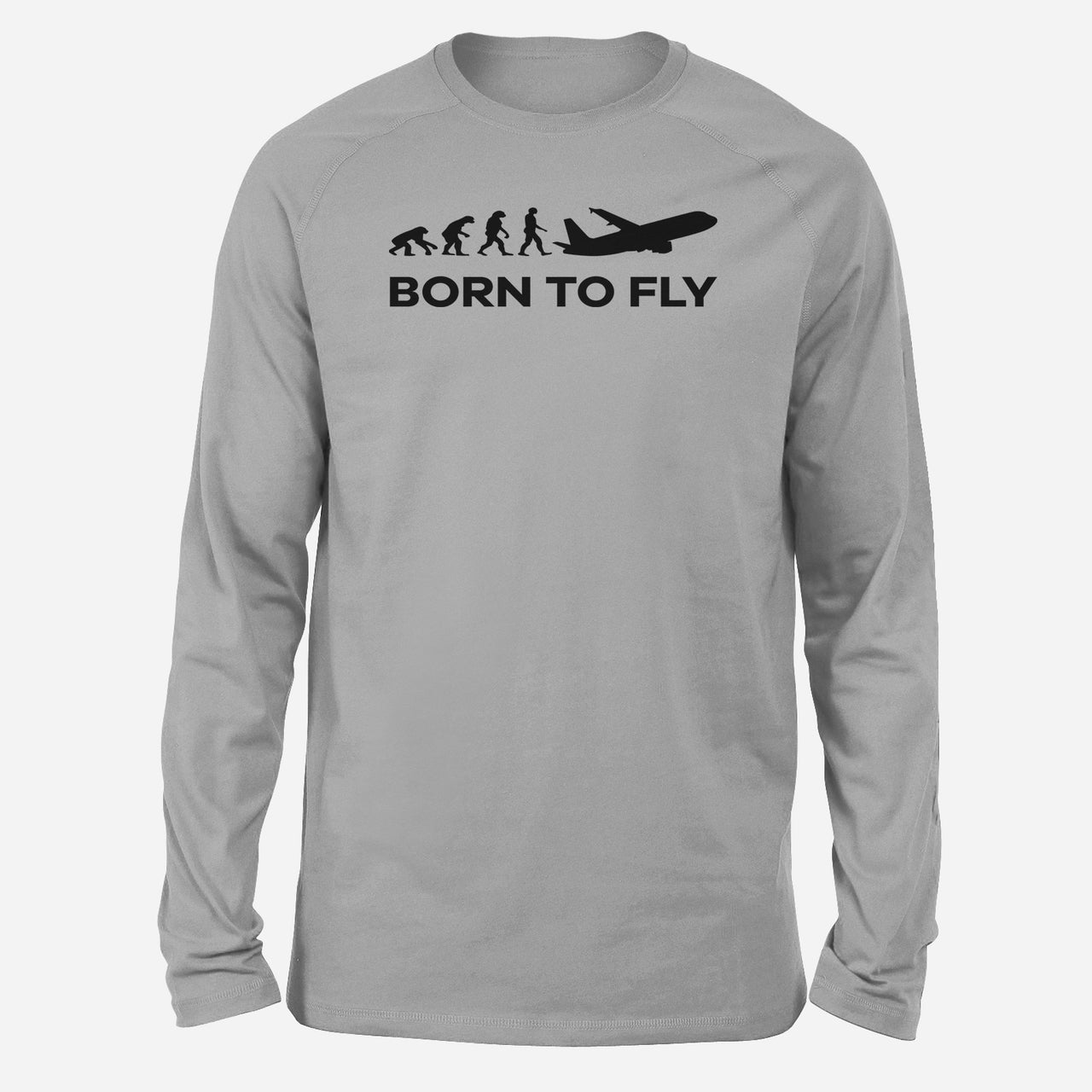 Born To Fly Designed Long-Sleeve T-Shirts