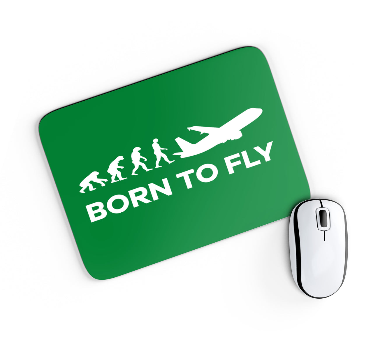 Born To Fly Designed Mouse Pads