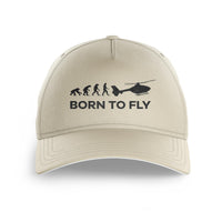 Thumbnail for Born To Fly Helicopter Printed Hats