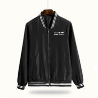 Thumbnail for Born To Fly Helicopter Designed Thin Spring Jackets