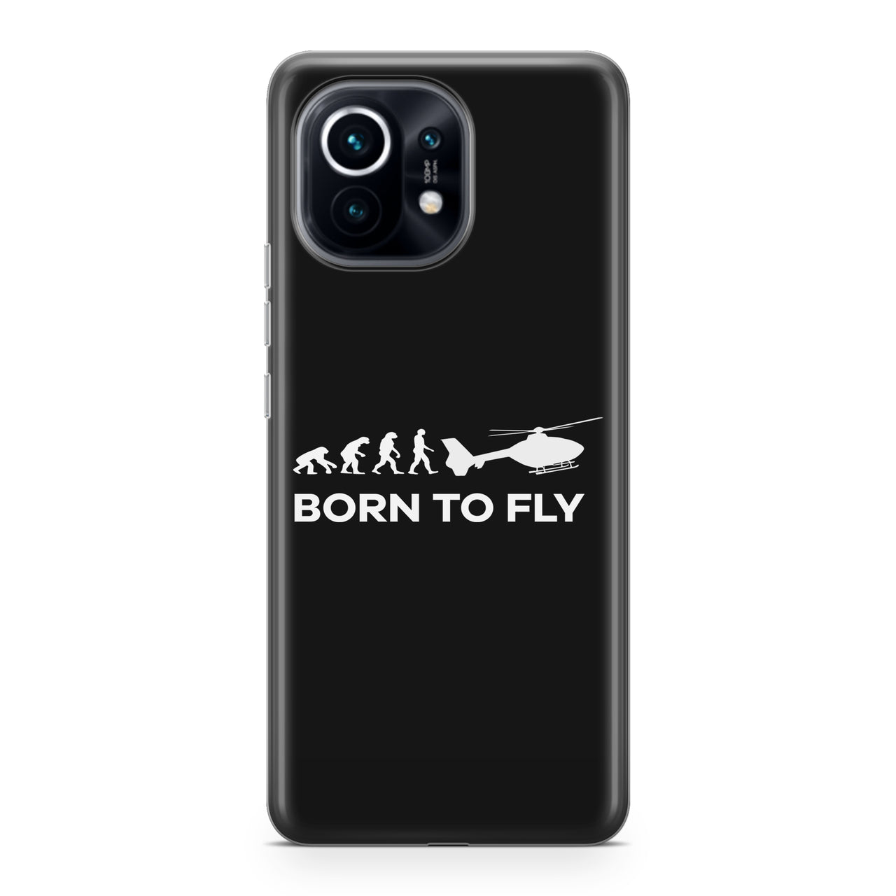 Born To Fly Helicopter Designed Xiaomi Cases