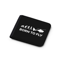 Thumbnail for Born To Fly Helicopter Designed Wallets