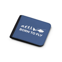 Thumbnail for Born To Fly Helicopter Designed Wallets