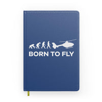 Thumbnail for Born To Fly Helicopter Designed Notebooks