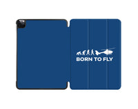 Thumbnail for Born To Fly Helicopter Designed Designed iPad Cases