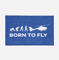 Thumbnail for Born To Fly Helicopter Designed Door Mats