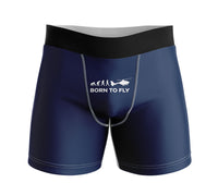 Thumbnail for Born To Fly Helicopter Designed Men Boxers