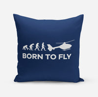 Thumbnail for Born To Fly Helicopter Designed Pillows