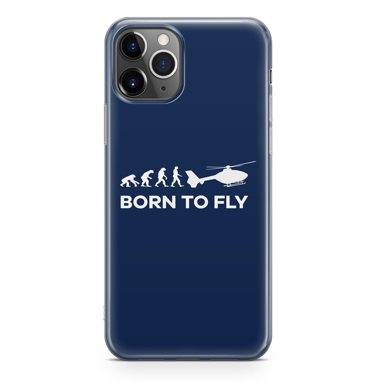 Born To Fly Helicopter Designed iPhone Cases
