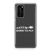 Thumbnail for Born To Fly Helicopter Designed Huawei Cases