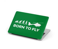 Thumbnail for Born To Fly Helicopter Designed Macbook Cases