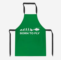 Thumbnail for Born To Fly Helicopter Designed Kitchen Aprons