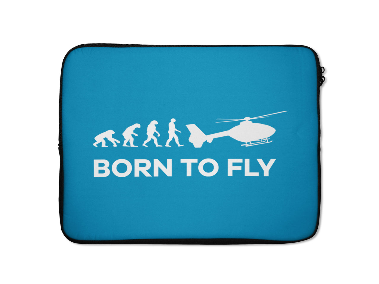 Born To Fly Helicopter Designed Laptop & Tablet Cases
