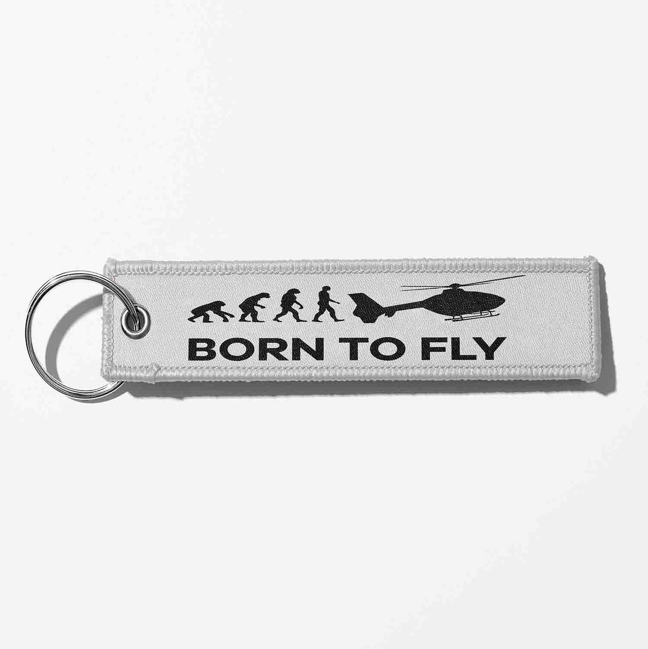 Born To Fly (Helicopter) Designed Key Chains
