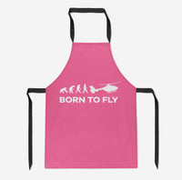 Thumbnail for Born To Fly Helicopter Designed Kitchen Aprons