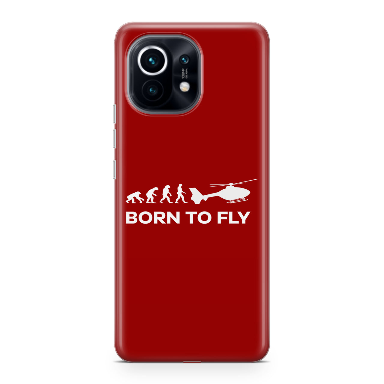 Born To Fly Helicopter Designed Xiaomi Cases