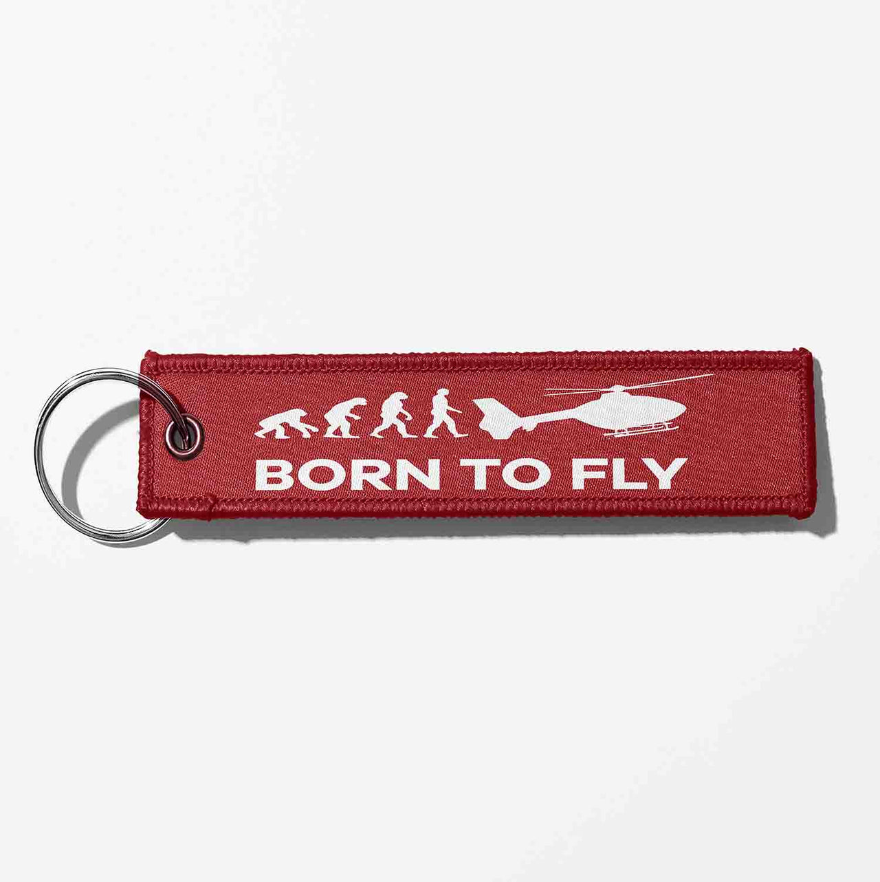 Born To Fly (Helicopter) Designed Key Chains