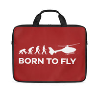 Thumbnail for Born To Fly Helicopter Designed Laptop & Tablet Bags