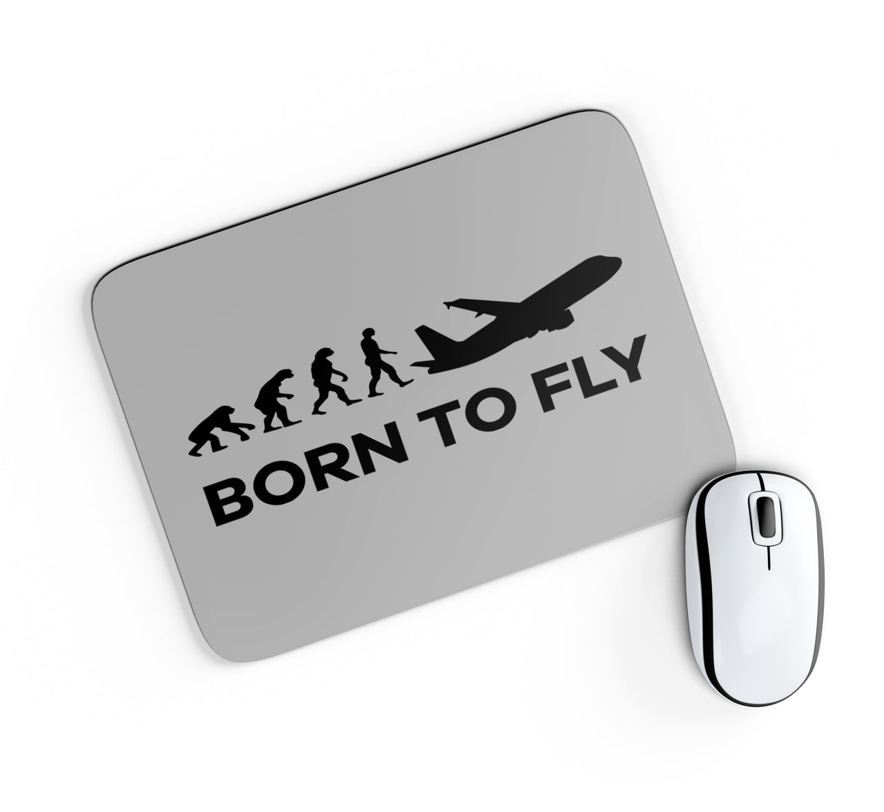 Born To Fly Designed Mouse Pads
