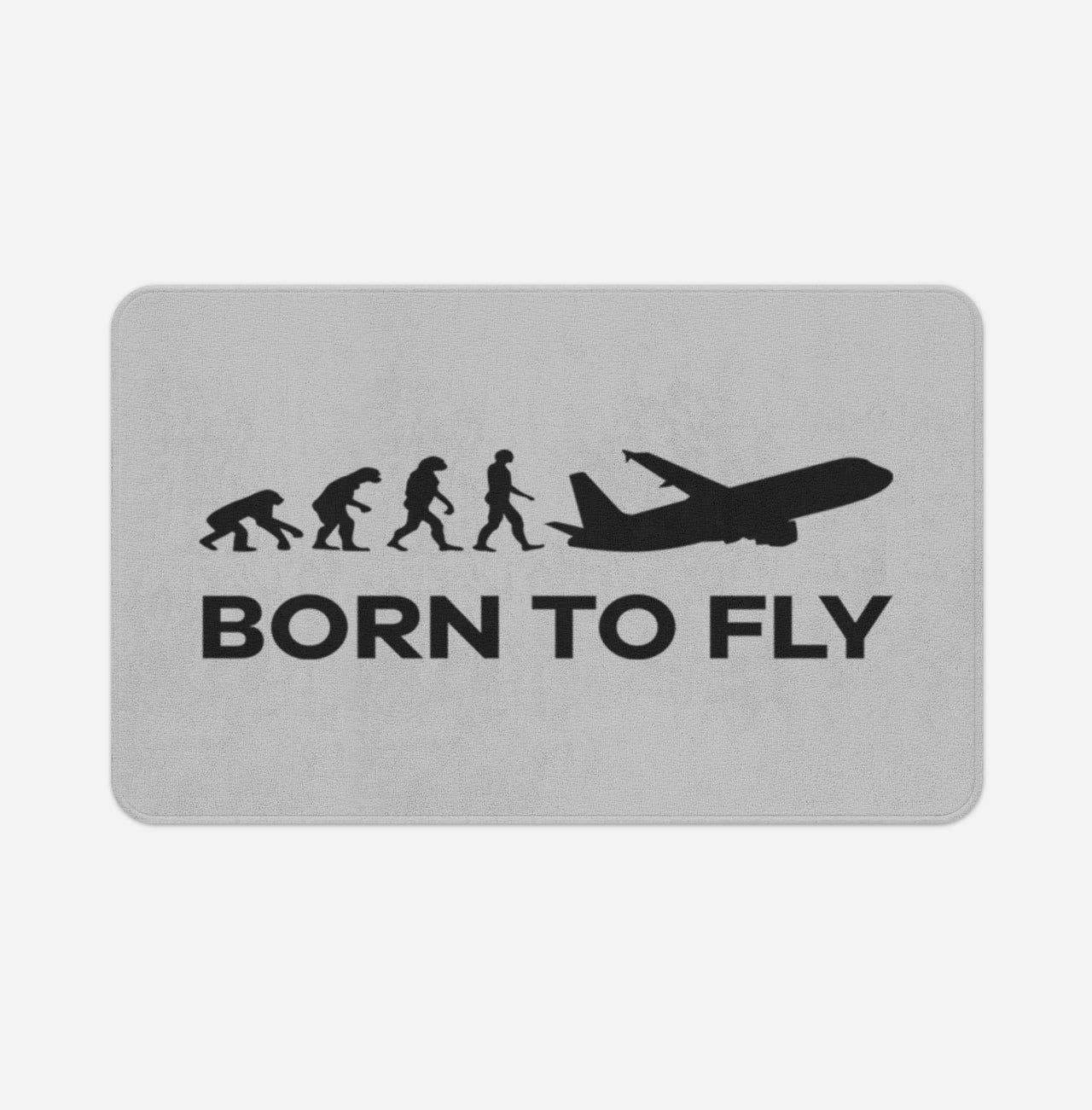 Born To Fly Designed Bath Mats