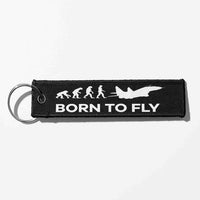 Thumbnail for Born To Fly (Military) Designed Key Chains