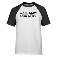 Thumbnail for Born To Fly Military Designed Raglan T-Shirts