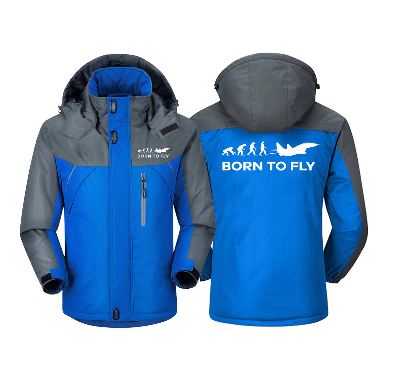 Born To Fly Military Designed Thick Winter Jackets