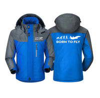 Thumbnail for Born To Fly Military Designed Thick Winter Jackets