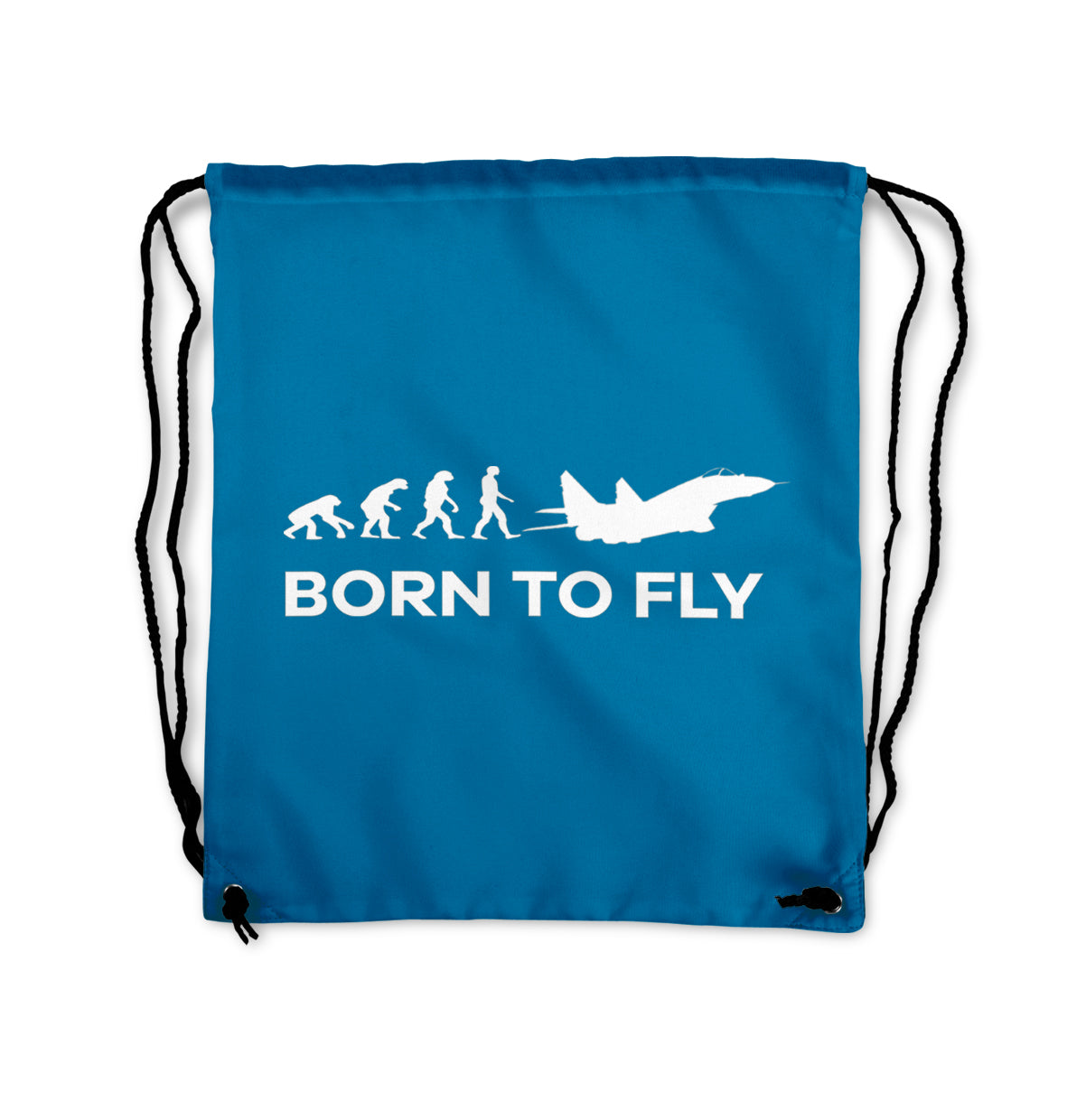 Born To Fly Military Designed Drawstring Bags