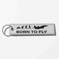 Thumbnail for Born To Fly (Military) Designed Key Chains