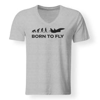 Thumbnail for Born To Fly Military Designed V-Neck T-Shirts