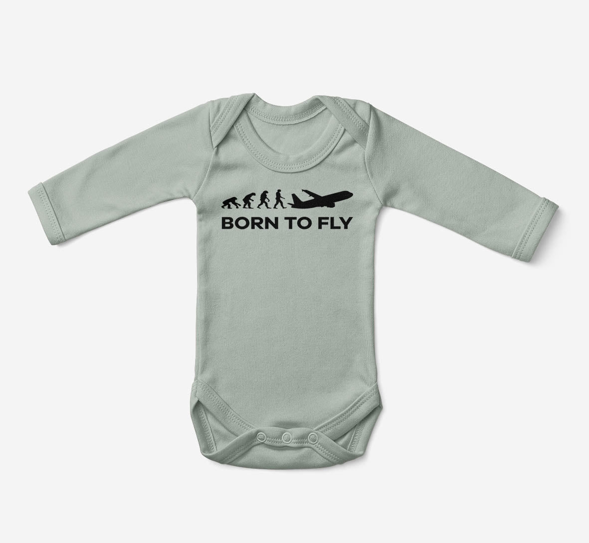 Born To Fly Designed Baby Bodysuits