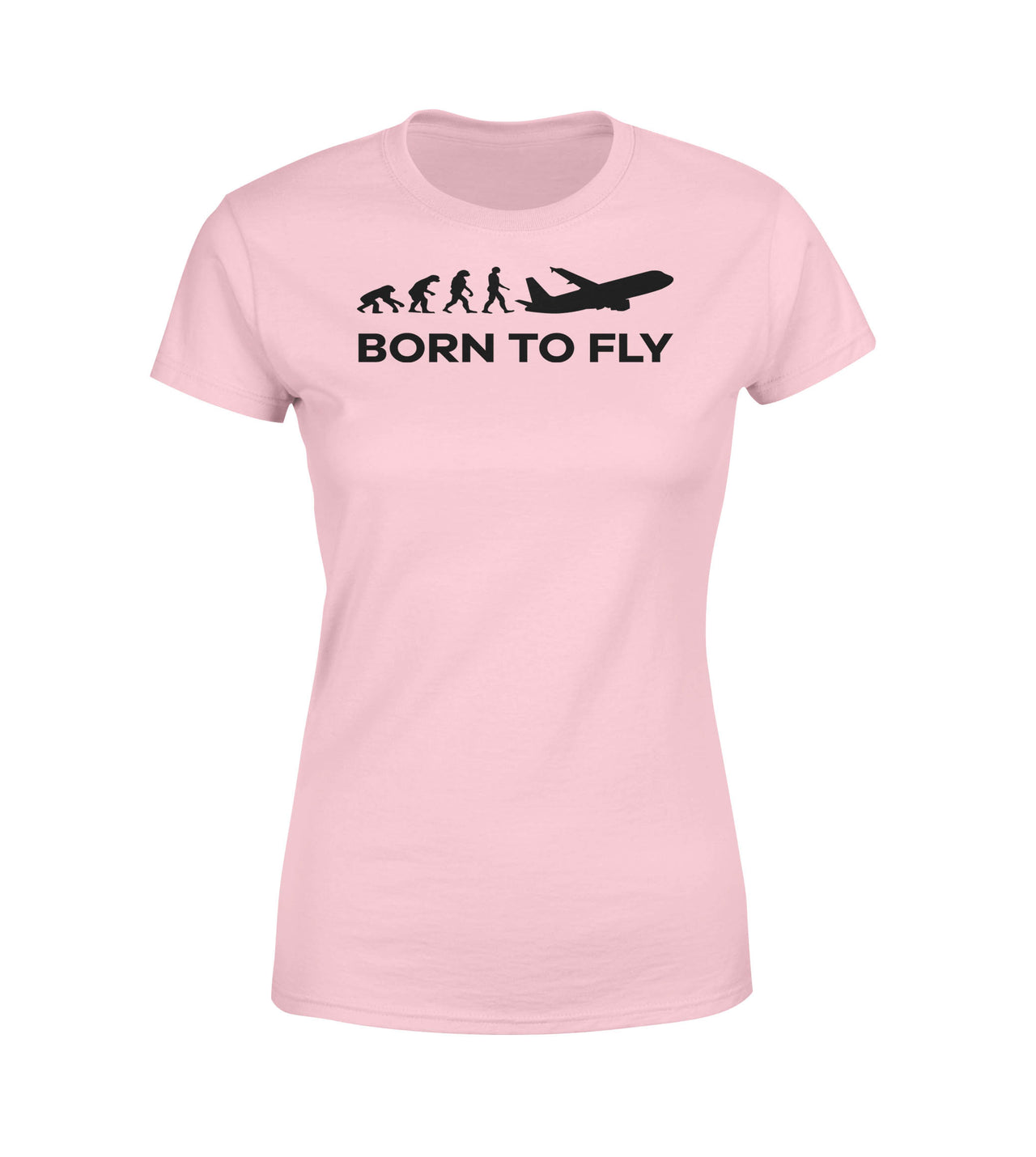 Born To Fly Designed Women T-Shirts