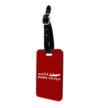 Thumbnail for Born To Fly Designed Luggage Tag