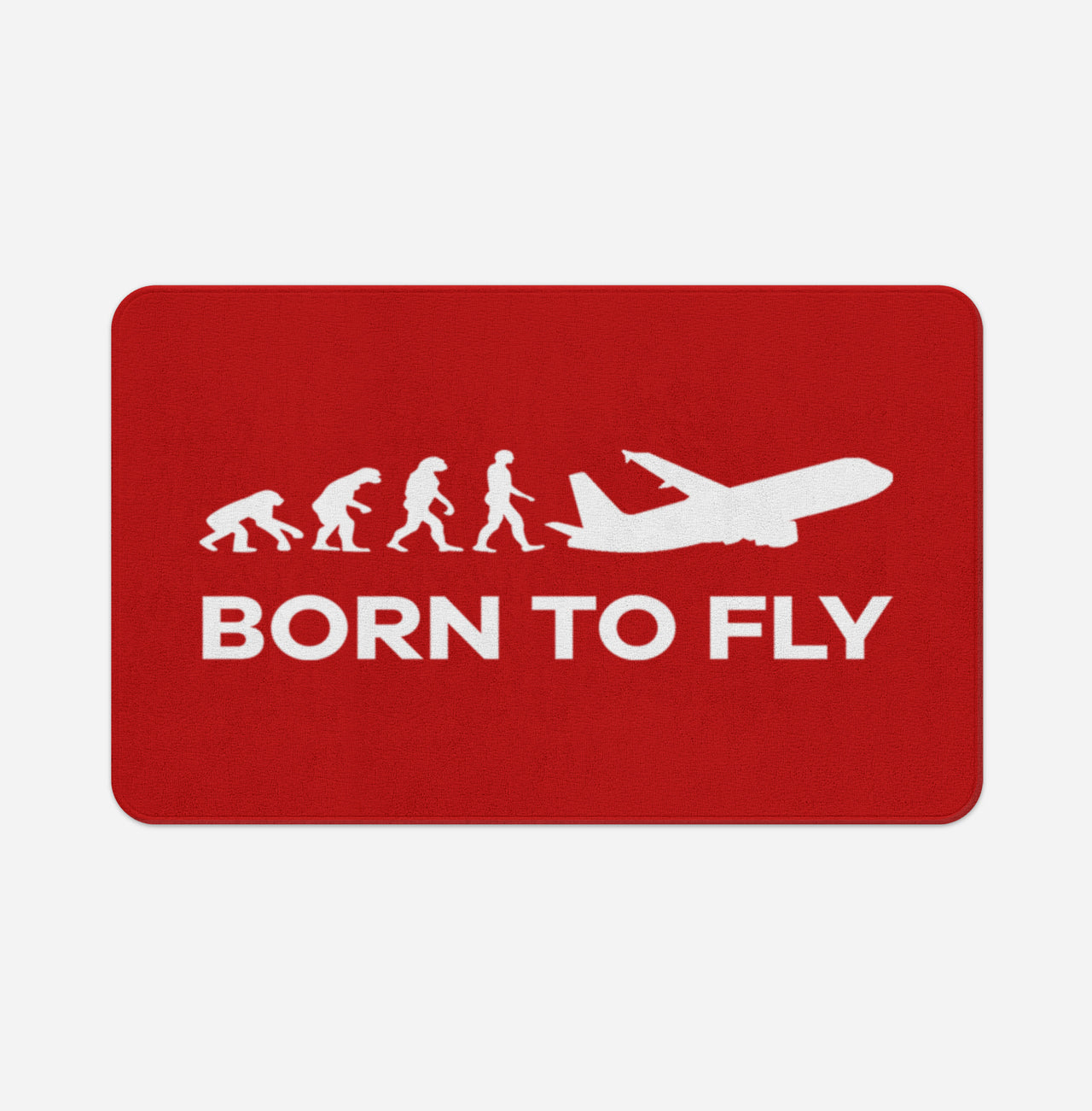 Born To Fly Designed Bath Mats