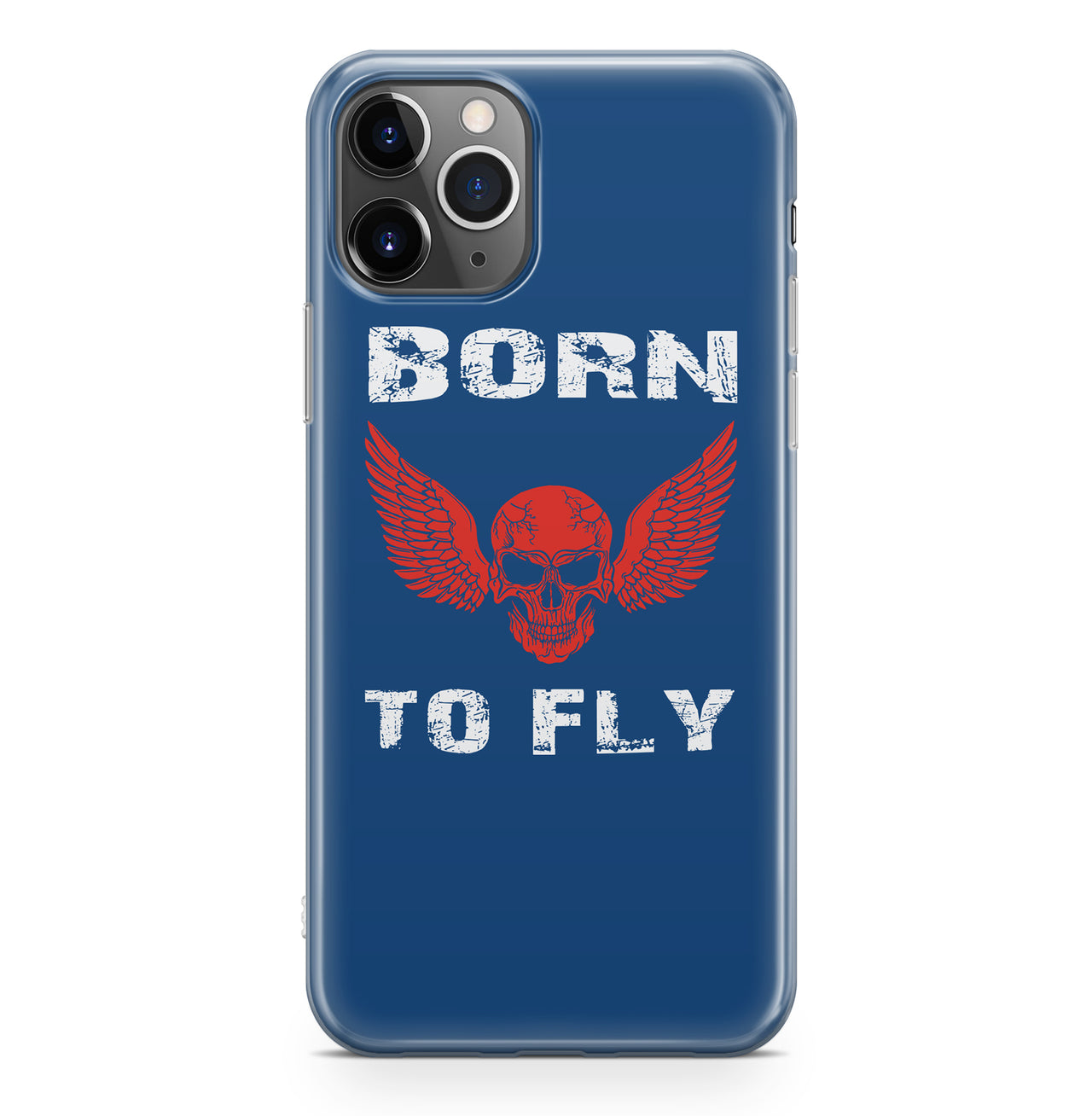 Born To Fly SKELETON Designed iPhone Cases