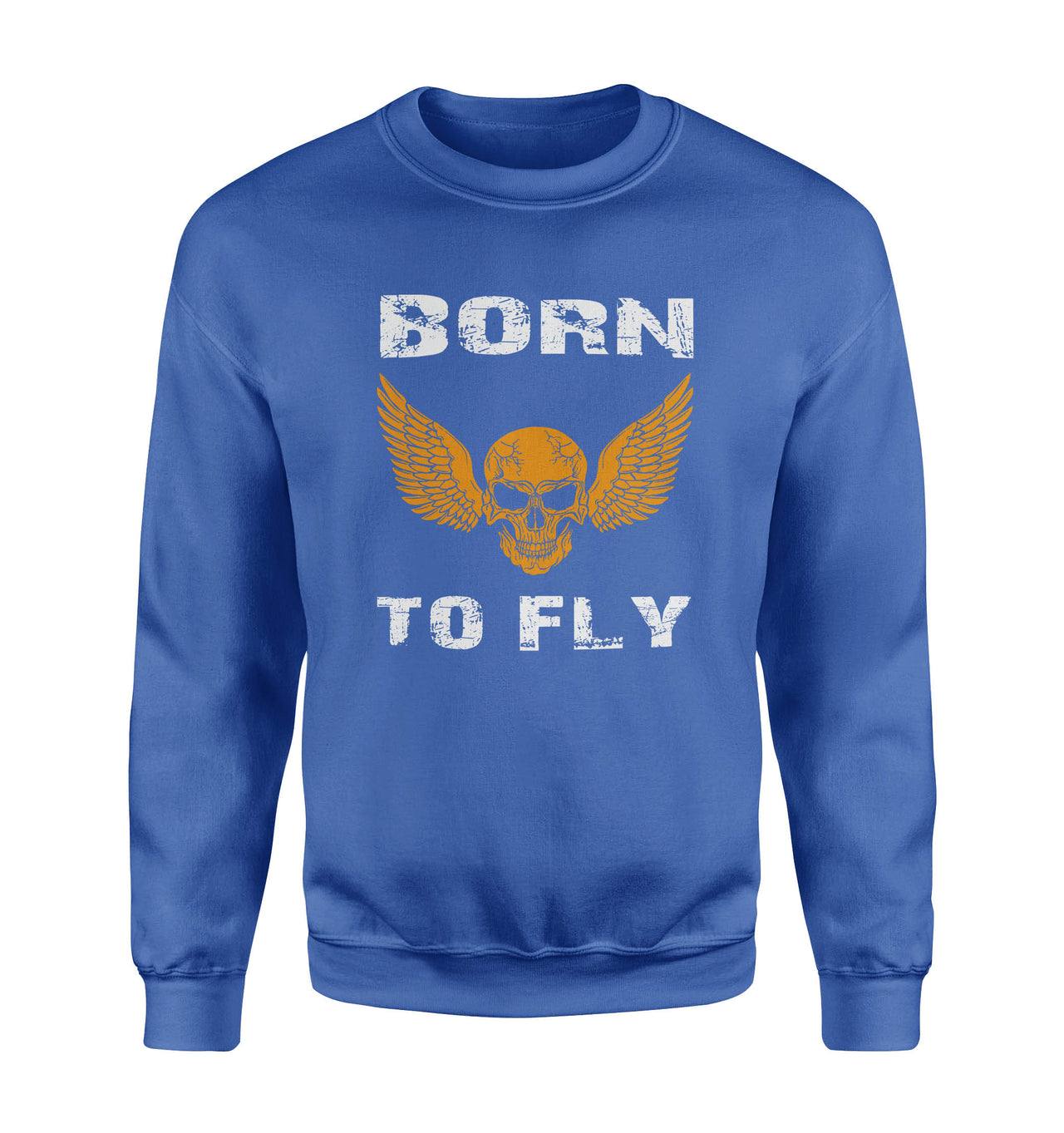 Born To Fly SKELETON Designed Sweatshirts
