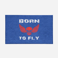 Thumbnail for Born To Fly SKELETON Designed Door Mats