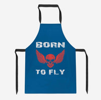 Thumbnail for Born To Fly SKELETON Designed Kitchen Aprons