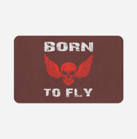 Thumbnail for Born To Fly SKELETON Designed Bath Mats