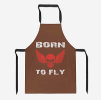 Thumbnail for Born To Fly SKELETON Designed Kitchen Aprons
