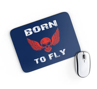 Thumbnail for Born To Fly SKELETON Designed Mouse Pads