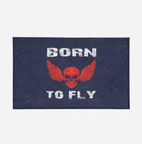 Thumbnail for Born To Fly SKELETON Designed Door Mats