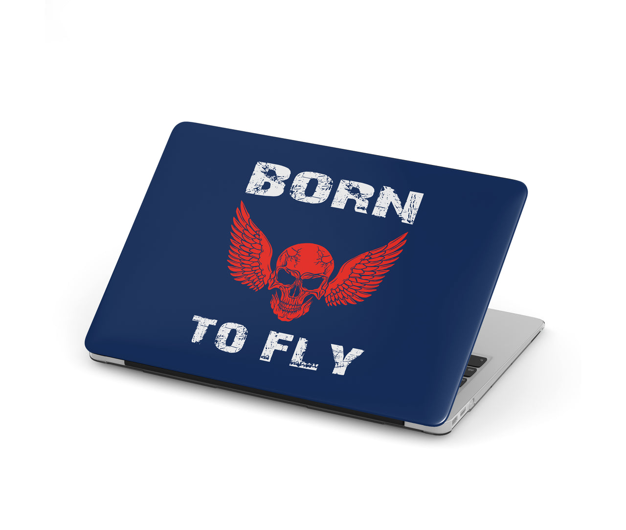 Born To Fly SKELETON Designed Macbook Cases