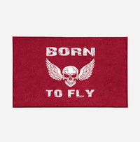 Thumbnail for Born To Fly SKELETON Designed Door Mats
