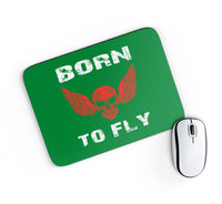 Thumbnail for Born To Fly SKELETON Designed Mouse Pads