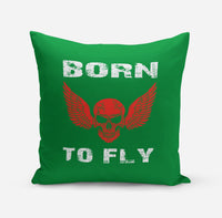 Thumbnail for Born To Fly SKELETON Designed Pillows